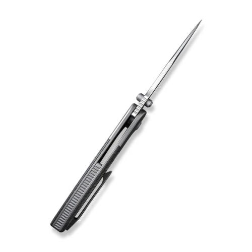 We Knife Co Nitro Mini Folding Knife 3.13" CPM-20CV Steel Drop Point Blade Black Linen Micarta Handle 220153 -We Knife Co - Survivor Hand Precision Knives & Outdoor Gear Store