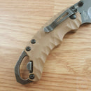 Kershaw Shuffle II Folding Knife 2.5" 8Cr13MoV Steel Blade Tan Sculpted GRN Handle 8750TTANBW -Kershaw - Survivor Hand Precision Knives & Outdoor Gear Store