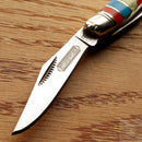 Rough Ryder Stoneworx Peanut Pocket Knife Stainless Steel Blades Mother Of Pearl/Stone Handle R911 -Rough Ryder - Survivor Hand Precision Knives & Outdoor Gear Store