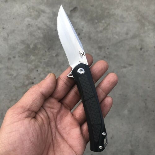 Kansept Knives Gremlin Folding Knife 3" CPM S35VN Steel Blade Titanium/Carbon Fiber Handle 2003A3 -Kansept Knives - Survivor Hand Precision Knives & Outdoor Gear Store