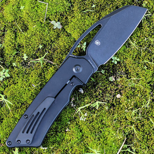 Kansept Knives Goblin Folding Knife 3.5" CPM-S35VN Steel Blade Black Titanium Handle 1016A2 -Kansept Knives - Survivor Hand Precision Knives & Outdoor Gear Store