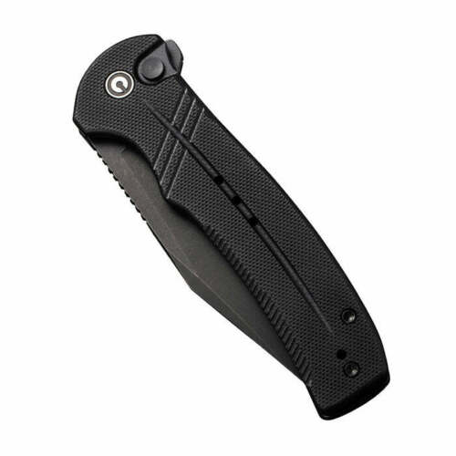 Civivi Cogent Folding Knife 3.5" 14C28N Sandvik Steel Blade Black G10 Handle C20038D1 -Civivi - Survivor Hand Precision Knives & Outdoor Gear Store