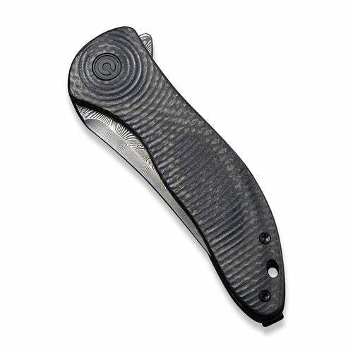 Civivi Synergy3 Linerlock Folding Knife 3.25" Damascus Steel Blade Carbon Fiber Handle 20075ADS1 -Civivi - Survivor Hand Precision Knives & Outdoor Gear Store