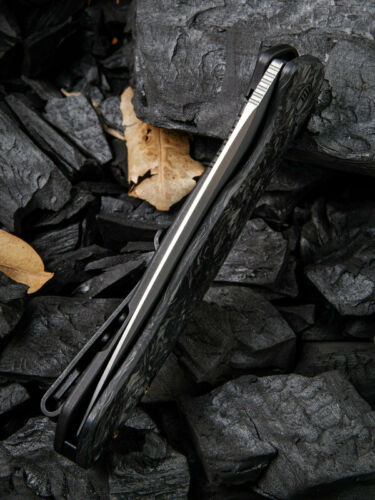 We Knife Co Kitefin Folding Knife 3.25" CPM S35VN Steel Blade Carbon Fiber/Titanium Handle 2001A -We Knife Co - Survivor Hand Precision Knives & Outdoor Gear Store