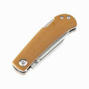 Kansept Knives Wedge Folding Knife 2.25" 154CM Steel Clip Blade Mustard Yellow G10 Handle 2026B9 -Kansept Knives - Survivor Hand Precision Knives & Outdoor Gear Store