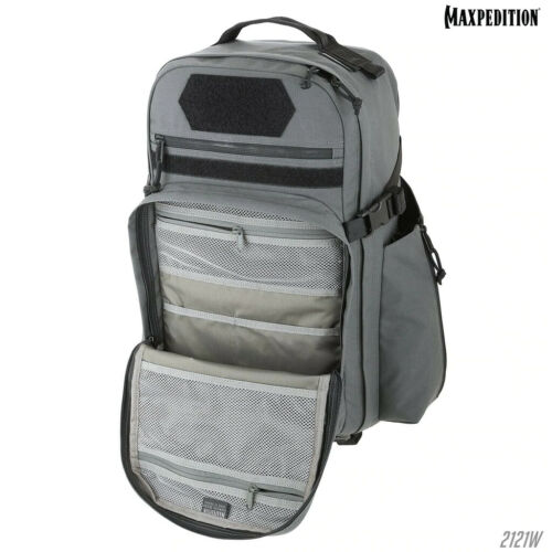 Maxpedition Havyk-1 Backpack Water/Abrasion Resistant 500-D Wolf Gray Nylon Construction 2121W -Maxpedition - Survivor Hand Precision Knives & Outdoor Gear Store