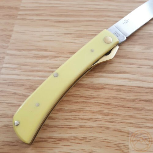 Rough Ryder Folding Knife 440 Steel Blade Yellow Smooth Synthetic Handle R818 -Rough Ryder - Survivor Hand Precision Knives & Outdoor Gear Store