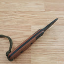 TOPS Hornero Fixed Knife 3" 1095HC Steel Blade Black / Tan Canvas Micarta Handle PHORN01 -TOPS - Survivor Hand Precision Knives & Outdoor Gear Store