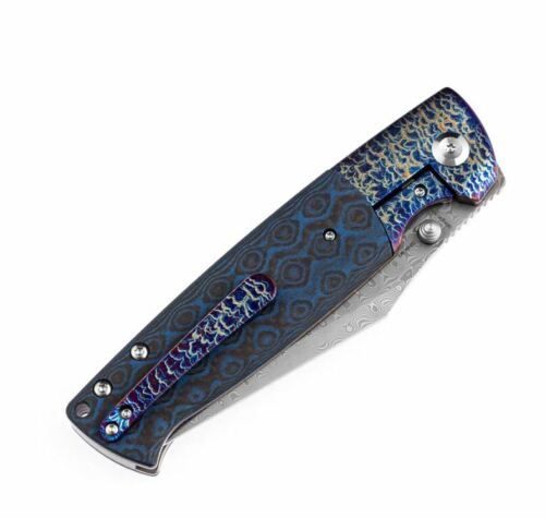 Kansept Knives Shikari Folding Knife 4.25" Damascus Steel Blade Carbon Fiber Handle 1027A7 -Kansept Knives - Survivor Hand Precision Knives & Outdoor Gear Store