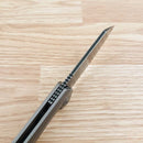 Kansept Knives Bulldozer Folding Knife 3.75" CPM-20CV Steel Blade Gray Titanium Handle 1028A2 -Kansept Knives - Survivor Hand Precision Knives & Outdoor Gear Store