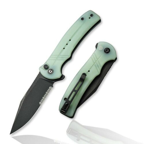 Civivi Cogent Folding Knife 3.5" 14C28N Sandvik Steel Blade Jade G10 Handle C20038E3 -Civivi - Survivor Hand Precision Knives & Outdoor Gear Store