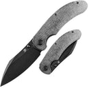 Kansept Knives Nesstreet Folding Knife 3.5" CPM S35VN Steel Blade Micarta Handle 1039A2 -Kansept Knives - Survivor Hand Precision Knives & Outdoor Gear Store