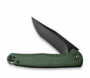 Civivi Mini Sandbar Folding Knife 2.95" Nitro-V Steel Blade Green Micarta Handle C200113 -Civivi - Survivor Hand Precision Knives & Outdoor Gear Store