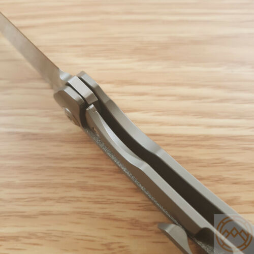 Kansept Knives Mini Accipiter Folding Knife 2.75" S35VN Steel Blade Titanium/Micarta Handle 2007A1 -Kansept Knives - Survivor Hand Precision Knives & Outdoor Gear Store