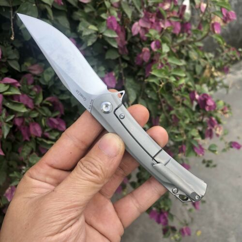 Kansept Knives Gremlin Folding Knife 3" CPM S35VN Steel Blade Titanium/Carbon Fiber Handle 2003A5 -Kansept Knives - Survivor Hand Precision Knives & Outdoor Gear Store