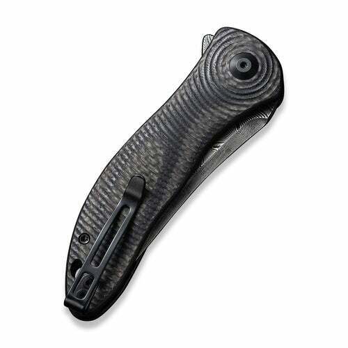 Civivi Synergy3 Linerlock Folding Knife 3.25" Damascus Steel Blade Carbon Fiber Handle 20075ADS1 -Civivi - Survivor Hand Precision Knives & Outdoor Gear Store