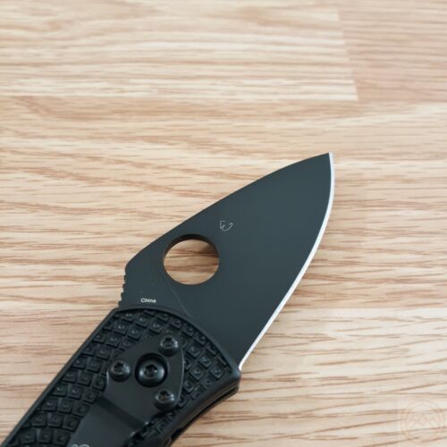 Spyderco Ambitious Folding Knife 2.31" 8Cr13MoV Steel Blade Black FRN Handle 148PBBK -Spyderco - Survivor Hand Precision Knives & Outdoor Gear Store