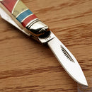 Rough Ryder Stoneworx Peanut Pocket Knife Stainless Steel Blades Mother Of Pearl/Stone Handle R911 -Rough Ryder - Survivor Hand Precision Knives & Outdoor Gear Store