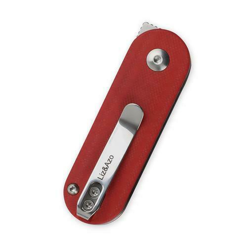 Kizer Cutlery Mini Folding Knife 1.88" S35VN Steel Blade White/Red/Black G-10 Handle 2583A2 -Kizer Cutlery - Survivor Hand Precision Knives & Outdoor Gear Store