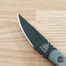 TOPS Scalpel Fixed Knife 2.625" 440C Steel Full Blade Black Linen Micarta Handle PSS07 -TOPS - Survivor Hand Precision Knives & Outdoor Gear Store