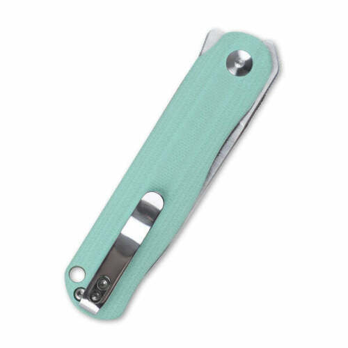 Kizer Cutlery Lätt Vind Mini Folding Knife 3" N690 Steel Blade Green And White G10 Handle V3567N4 -Kizer Cutlery - Survivor Hand Precision Knives & Outdoor Gear Store