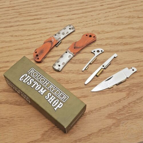 Rough Ryder Custom Kit Folding Knife 2.5" Stainless Steel Blade Wood Handle RCS5 -Rough Ryder - Survivor Hand Precision Knives & Outdoor Gear Store