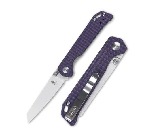 Kizer Cutlery Mini Begleiter Folding Knife 3" N690 Steel Blade Purple G10 Handle V3458RN6 -Kizer Cutlery - Survivor Hand Precision Knives & Outdoor Gear Store