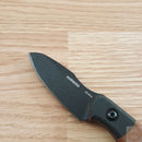 TOPS Hornero Fixed Knife 3" 1095HC Steel Blade Black / Tan Canvas Micarta Handle PHORN01 -TOPS - Survivor Hand Precision Knives & Outdoor Gear Store