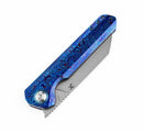Kansept Knives Bulldozer Folding Knife 3.75" CPM-20CV Steel Blade Titanium /Timascus Handle 1028A3 -Kansept Knives - Survivor Hand Precision Knives & Outdoor Gear Store