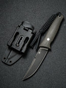 Civivi Tamashii Fixed Knife 4.13" D2 Tool Steel Blade Green Canvas Micarta Handle C190464 -Civivi - Survivor Hand Precision Knives & Outdoor Gear Store