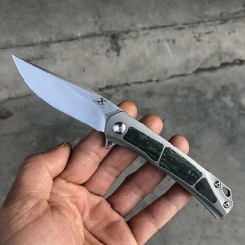 Kansept Knives Gremlin Folding Knife 3" CPM S35VN Steel Blade Titanium/Carbon Fiber Handle 2003A5 -Kansept Knives - Survivor Hand Precision Knives & Outdoor Gear Store