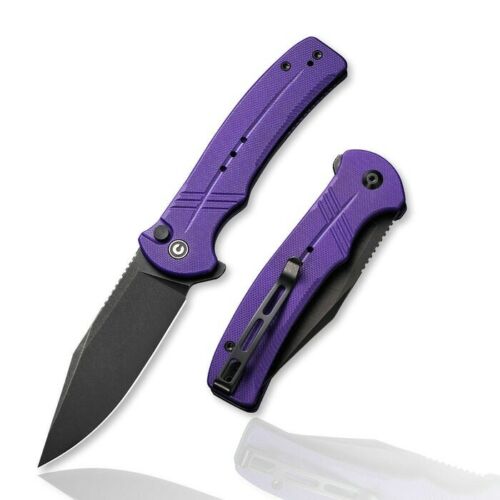 Civivi Cogent Folding Knife 3.5" 14C28N Sandvik Steel Blade Purple G10 Handle C20038D2 -Civivi - Survivor Hand Precision Knives & Outdoor Gear Store