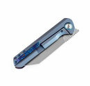 Kansept Knives Bulldozer Folding Knife 3.75" CPM-20CV Steel Blade Titanium /Timascus Handle 1028A3 -Kansept Knives - Survivor Hand Precision Knives & Outdoor Gear Store