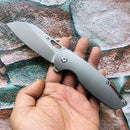 Kansept Knives Model 6 Frame Folding Knife 3.25" Bohler M390 Steel Blade Titanium Handle 1022A1 -Kansept Knives - Survivor Hand Precision Knives & Outdoor Gear Store