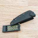 TOPS Scalpel Fixed Knife 2.625" 440C Steel Full Blade Black Linen Micarta Handle PSS07 -TOPS - Survivor Hand Precision Knives & Outdoor Gear Store