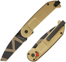 Extrema Ratio BF2 CT Folding Knife 3.25" Bohler N690 Steel Blade Tan Aluminum Handle 0146DW -Extrema Ratio - Survivor Hand Precision Knives & Outdoor Gear Store