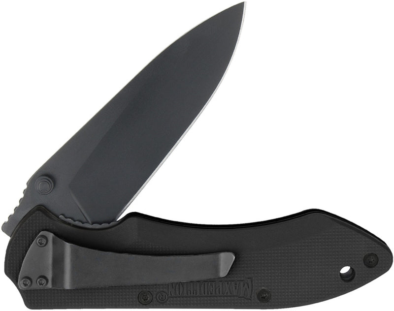 Maxpedition Ferox Linerlock Black Folding Knife 3.25" 5Cr13 Blade Nylon Handle FXPB -Maxpedition - Survivor Hand Precision Knives & Outdoor Gear Store