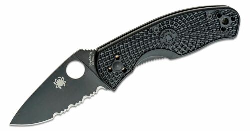 Spyderco Persistence Folding Knife 2.75" 8CR13MoV Steel Blade Black FRN Handle 136PSBBK -Spyderco - Survivor Hand Precision Knives & Outdoor Gear Store