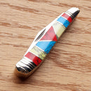 Rough Ryder Stoneworx Peanut Pocket Knife Stainless Steel Blades Mother Of Pearl/Stone Handle R911 -Rough Ryder - Survivor Hand Precision Knives & Outdoor Gear Store