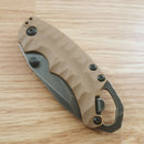 Kershaw Shuffle II Folding Knife 2.5" 8Cr13MoV Steel Blade Tan Sculpted GRN Handle 8750TTANBW -Kershaw - Survivor Hand Precision Knives & Outdoor Gear Store