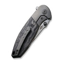 We Knife Co Nitro Mini Framelock Folding Knife 3.13" CPM-20CV Steel Drop Point Blade Marbled Carbon Fiber Handle 220151 -We Knife Co - Survivor Hand Precision Knives & Outdoor Gear Store