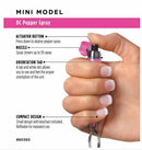 Mace Mini KeyGuard Pink 10% OC Pepper Cone Spray Pattern Reaches Up To 5 Feet / 6 Bursts 80811 -Mace - Survivor Hand Precision Knives & Outdoor Gear Store