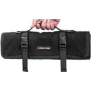 Real Steel EDC Roll Black Canvas Outer Construction With Moisture Resistant Interior Padding RS051 -Real Steel - Survivor Hand Precision Knives & Outdoor Gear Store