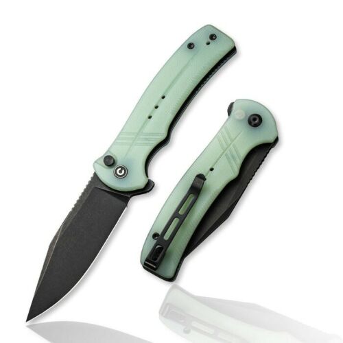 Civivi Cogent Folding Knife 3.5" 14C28N Sandvik Steel Blade Jade G10 Handle C20038D3 -Civivi - Survivor Hand Precision Knives & Outdoor Gear Store