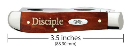 Case XX Disciple Pocket Knife Stainless Steel Blades Red Chestnut Smooth Bone Handle 60868 -Case Cutlery - Survivor Hand Precision Knives & Outdoor Gear Store