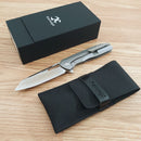 Kansept Knives Shard Folding Knife 3.5" CPM S35VN Steel Blade Titanium/Carbon Fiber Handle 1006L6 -Kansept Knives - Survivor Hand Precision Knives & Outdoor Gear Store