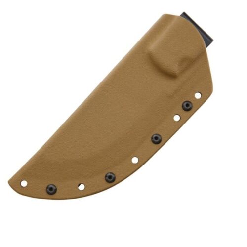 TOPS Tom Brown Tracker Fixed Knife 6.25" 1095 Carbon Steel Full Tang Blade Tan Micarta Handle TBT02TAN -TOPS - Survivor Hand Precision Knives & Outdoor Gear Store