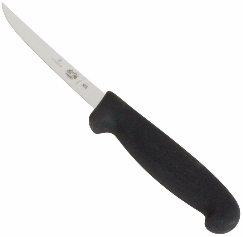 Victorinox Boning Fixed Knife 5" Stainless Steel Blade Black Fibrox Handle 5620312 -Victorinox - Survivor Hand Precision Knives & Outdoor Gear Store