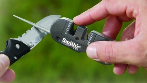 Smith's Pocket Pal Knife Sharpener w/ Carbide Ceramic and Diamond Options 134 -Smith´s Sharpeners - Survivor Hand Precision Knives & Outdoor Gear Store