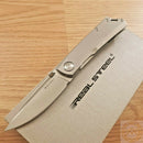 Real Steel Luna Eco Folding Knife 2.75″ K110 Steel Blade 3Cr13 Steel Handle 7081 -Real Steel - Survivor Hand Precision Knives & Outdoor Gear Store